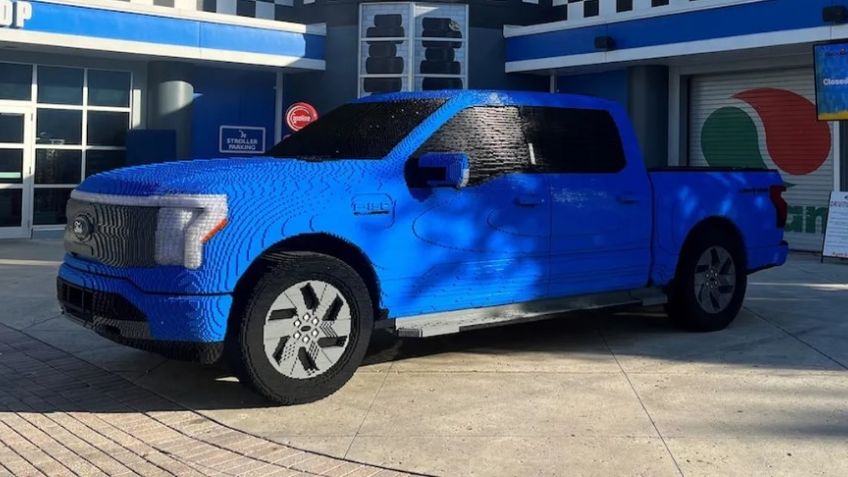 LEGO hace una réplica de más de 320 mil piezas de la Ford F-150 Lightning