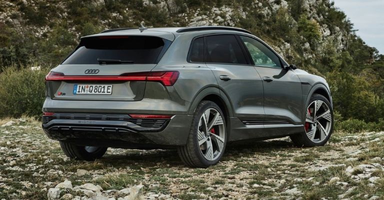 Exterior de la Audi Q8 e-Tron 2024