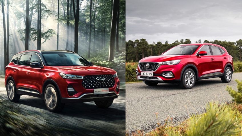 Chirey Tiggo 7 Pro vs. MG HS: Comparativa de 2 SUV de China