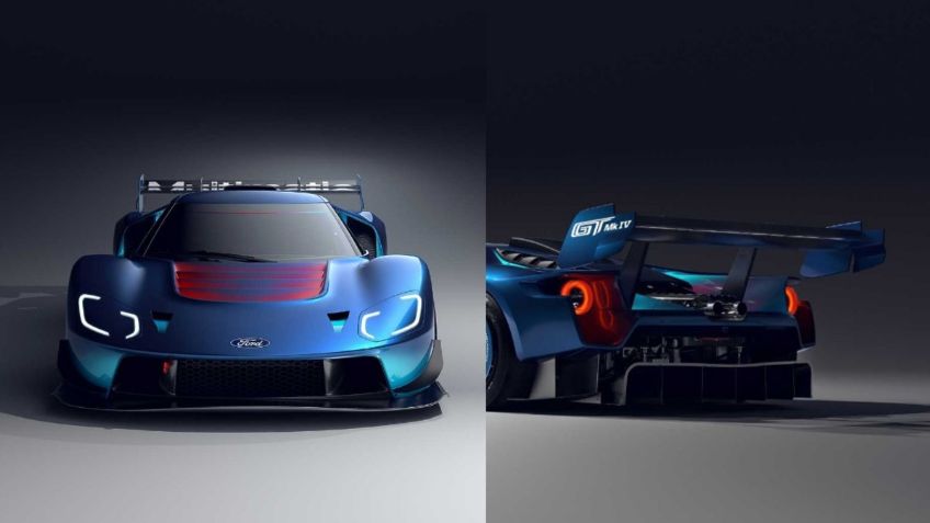 Ford GT Mk IV 2023: un auto de pista de más de 34 millones de pesos mexicanos
