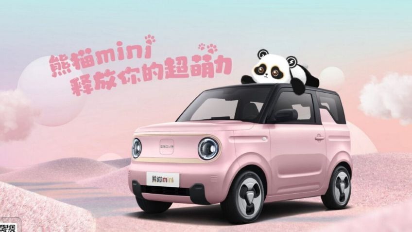 Geely Panda Mini EV, un auto eléctrico pequeño para China que es tierno en todo sentido
