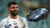 Kun Agüero y el Lamborghini de Batman que robaba las miradas en Inglaterra