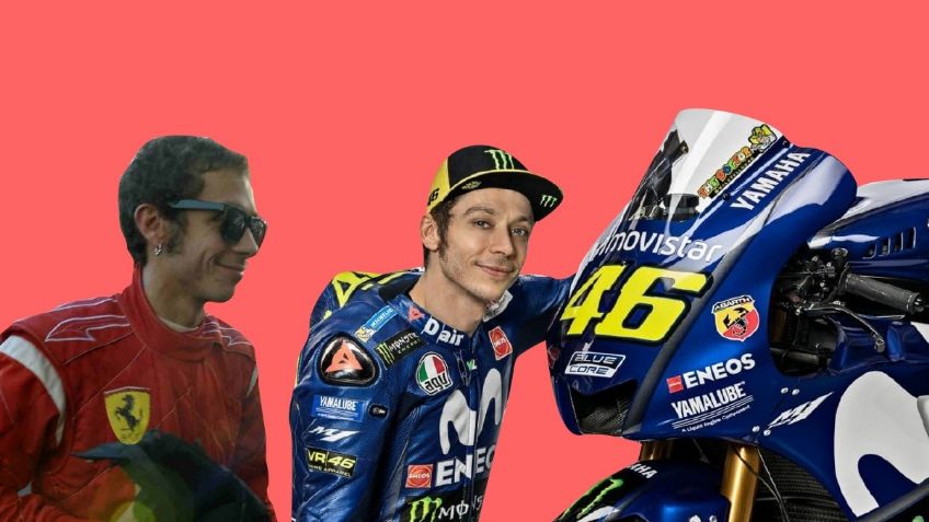 Valentino Rossi y lo cerca que estuvo de convertirse en piloto de Ferrari en la F1