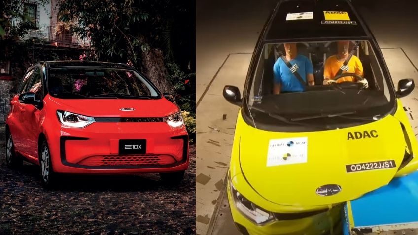 VIDEO: JAC E10X, estos son los resultados de la Latin NCAP del auto eléctrico barato