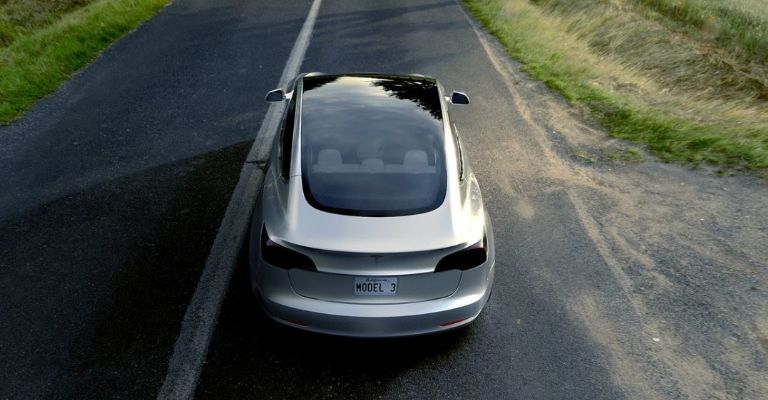 Exterior del Tesla Model 3 2023