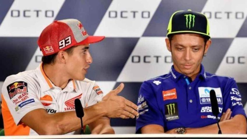 Marc Márquez volvió a hablar sobre su rivalidad con Valentino Rossi