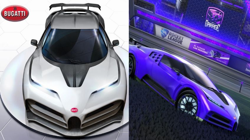 VIDEO: Rocket League, ya puedes jugar con el Bugatti Cientodieci en este juego gratis de autos