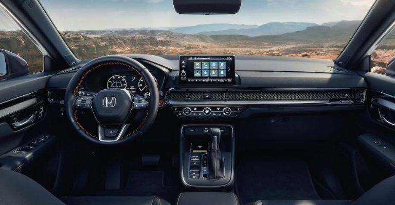 Interior de la Honda CR-V