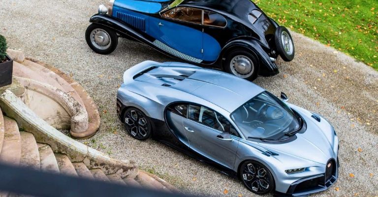 Exterior del Bugatti Chiron Profilée