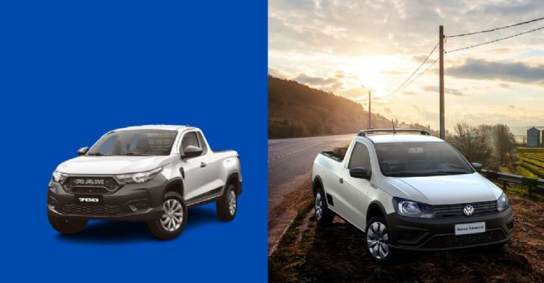 RAM 700 vs Volkswagen Saveiro precios