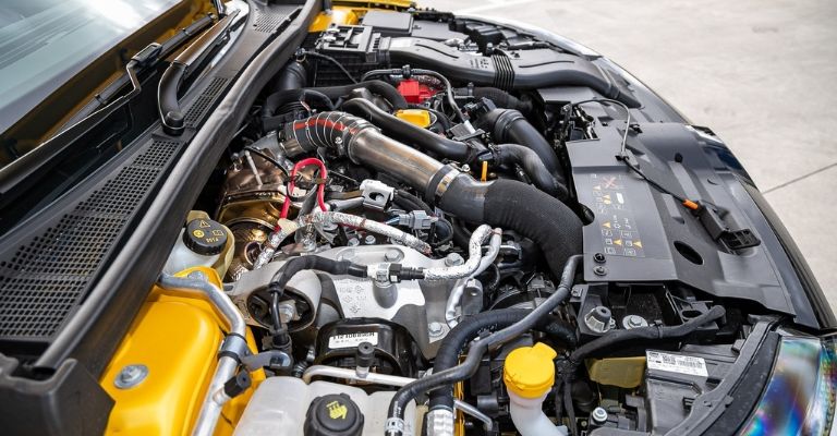 Motor del Renault Megane RS Trophy