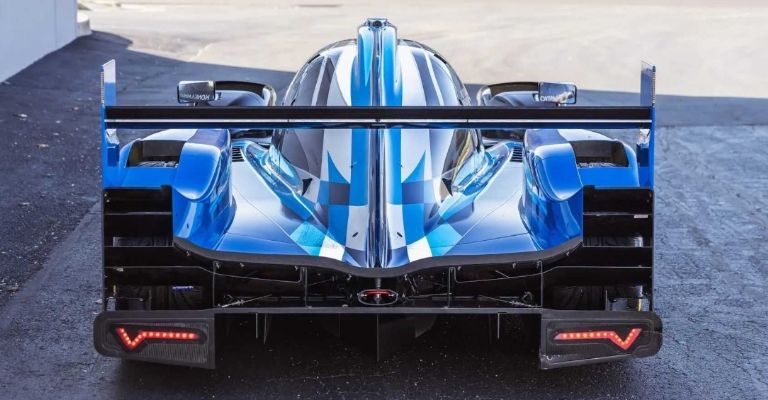 Motor del Acura ARX de carreras