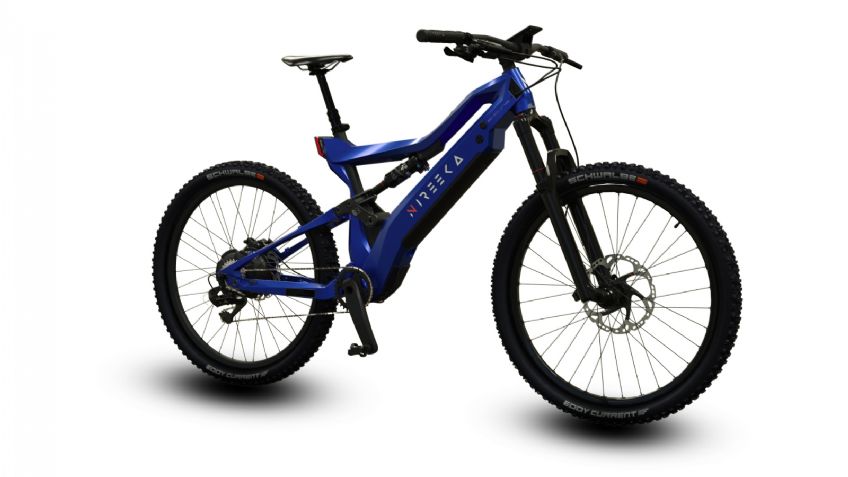 Nireeka Revenant: La E-Bike de fibra de carbono y con doble suspensión para la montaña