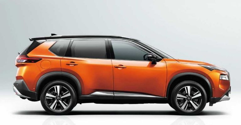 Exterior de la Nissan X-Trail