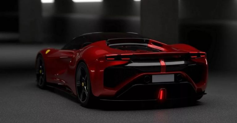 Ferrari SF 100 creado por un estudiante