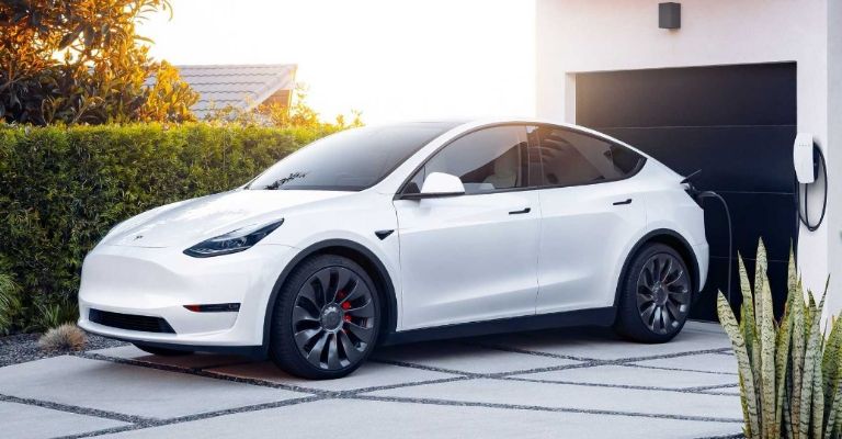 Exterior de la Tesla Model Y
