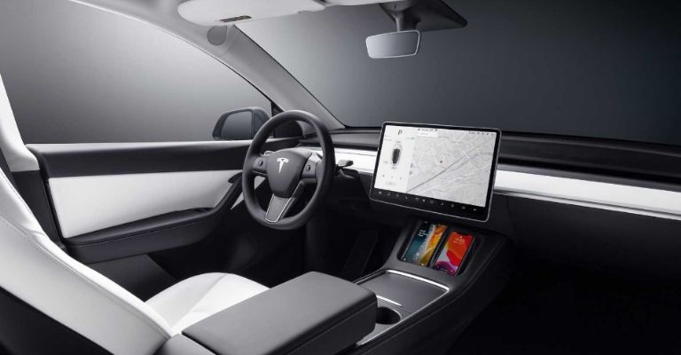 Interior de la Tesla Model Y
