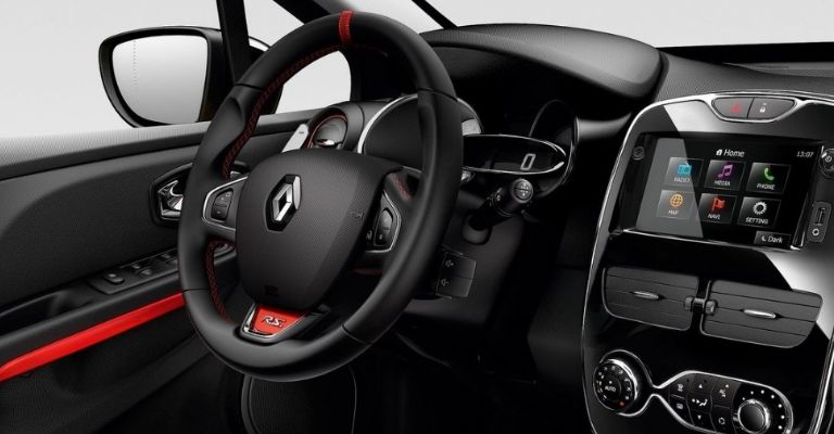 Interior del Renault Clio