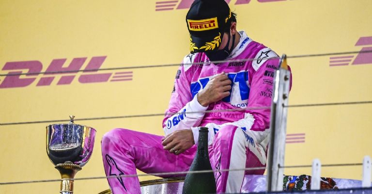 checo pérez gp de sakhir 2020