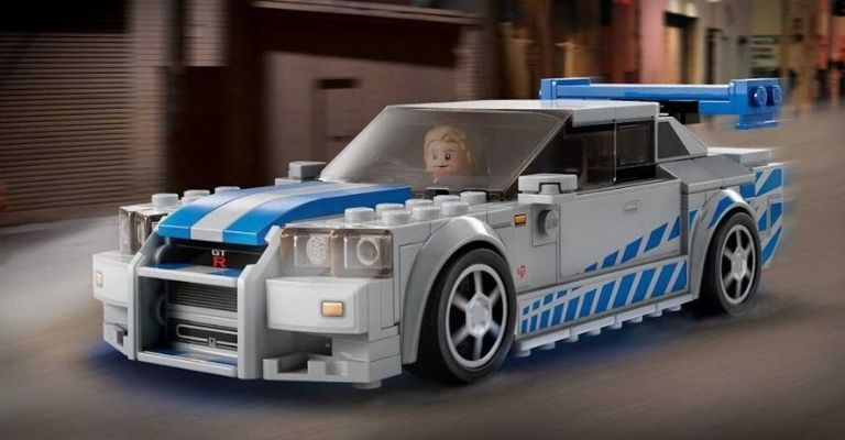 Nissan GT-R R34 de Lego