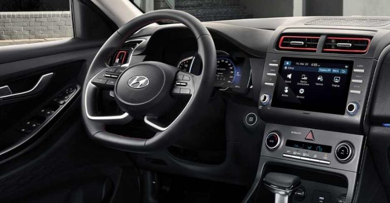 Interior de la Hyundai Creta 2023