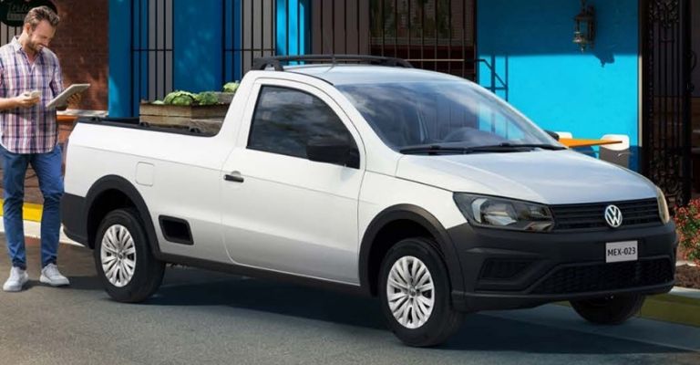 Exterior de la Volkswagen Saveiro 2023