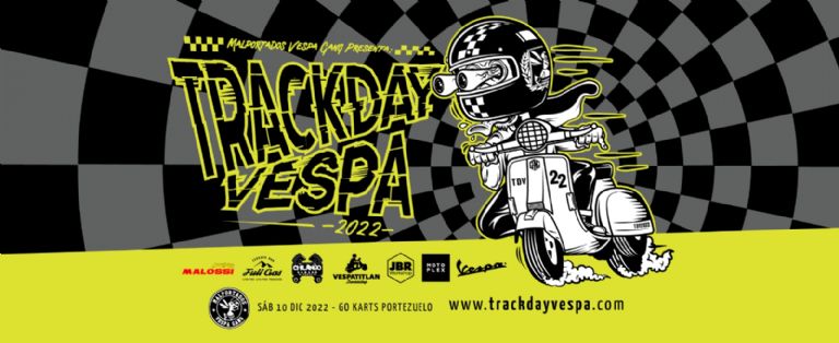 trackday vespa malportados vespa gang flyer