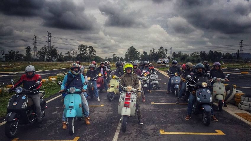 Trackday Vespa: El evento que celebra a este scooter italiano en México