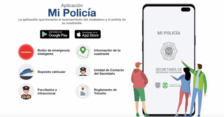 App Mi Policia en CDMX