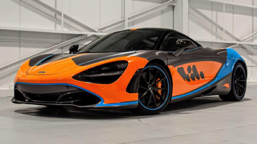 El McLaren 720S se viste para el Gran Premio de Miami