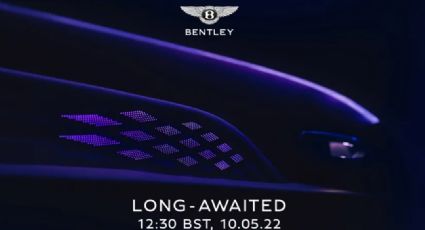 Bentley mostrará su siguiente vehículo el 10 de mayo