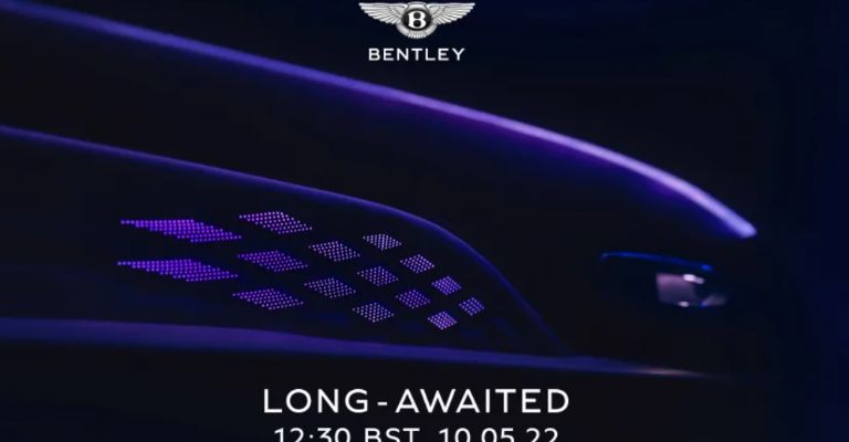 El avance de Bentley fue mostrado en Instagram