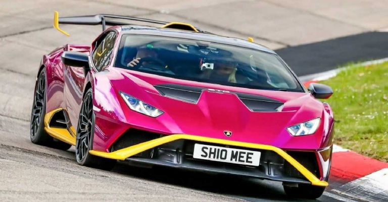 El Lamborghini Huracán STO de Shmee tiene algunas modificaciones