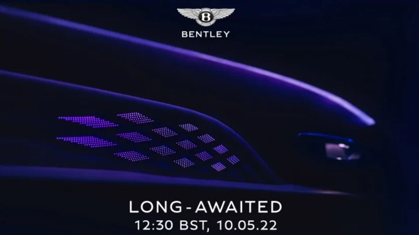 Bentley mostrará su siguiente vehículo el 10 de mayo