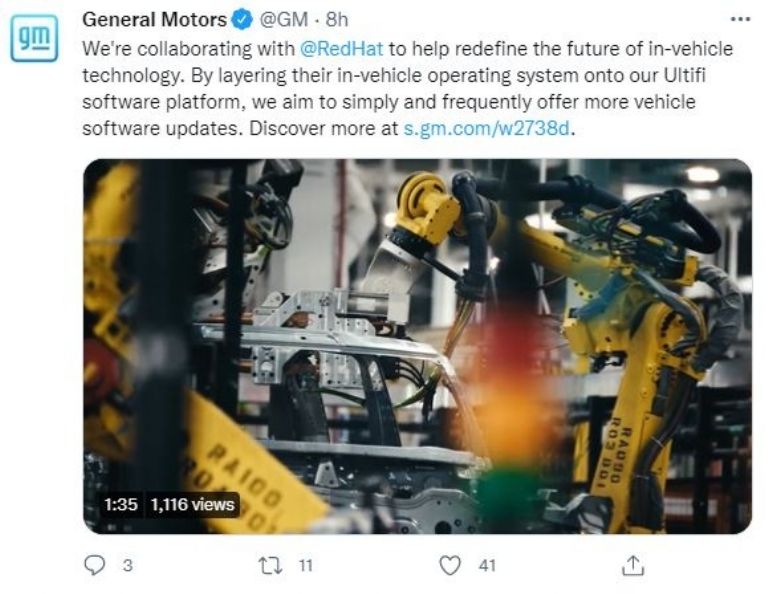 Red Hat y GM