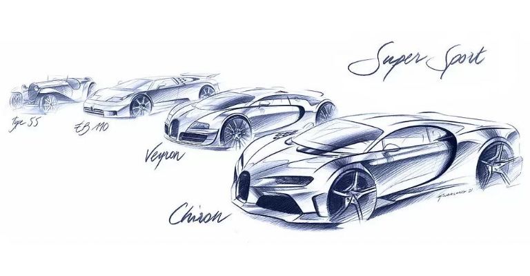 Bugatti Chiron historia