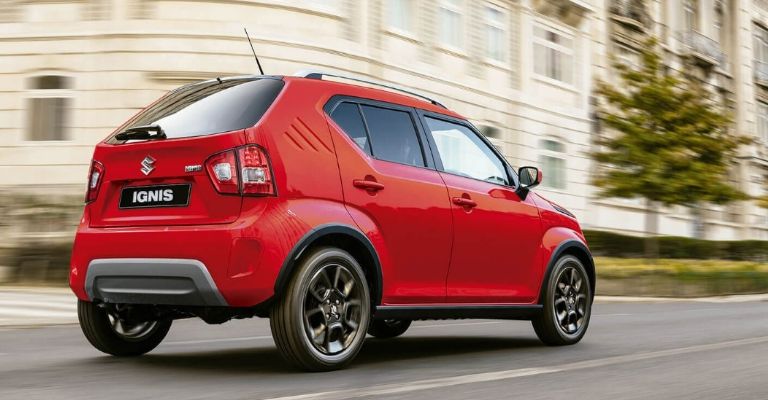 Parte trasera del Suzuki Ignis