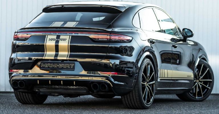 La Porsche Cayenne Coupé Turbo de Manhart