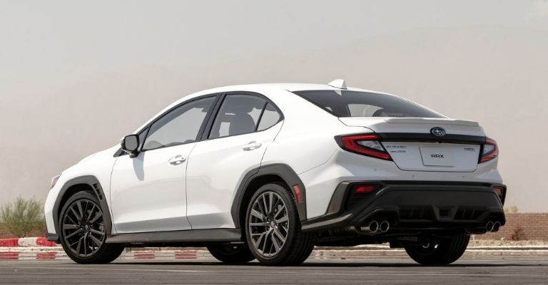 El exterior deportivo del Subaru WRX 2022