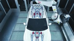 El primer automóvil artístico pintado por robots ya es una realidad