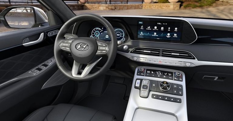 El interior tecnológico de la Hyundai Palisade