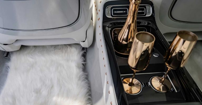 Interior del Mercedes-Maybach Haute Voiture Concept