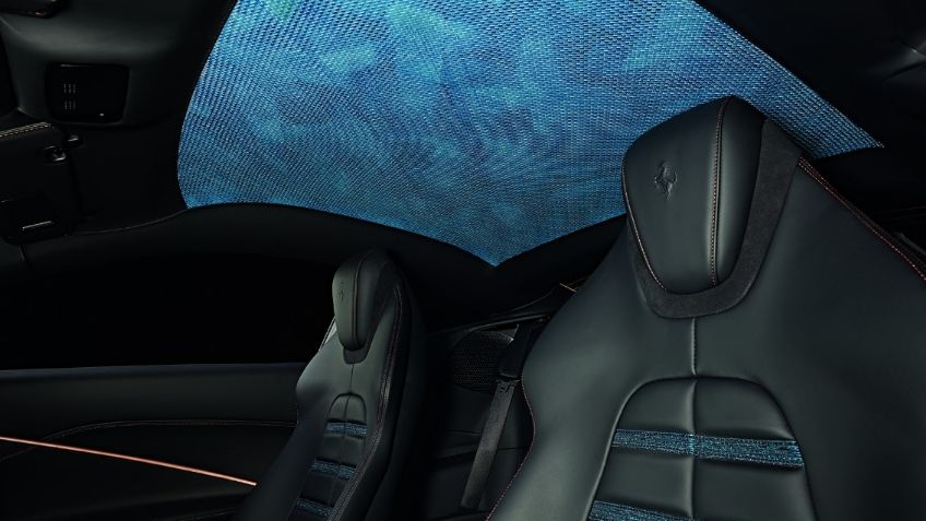 Conoce al Ferrari Roma con un interior hecho con kimonos japoneses