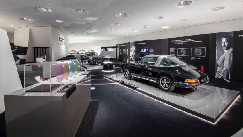 Este es el 911 Targa hecho a mano que se exhibirá en el museo de Porsche