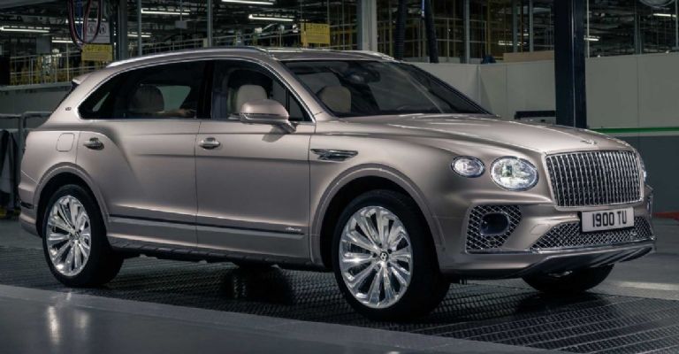 Exterior de la Bentley Bentayga EWB