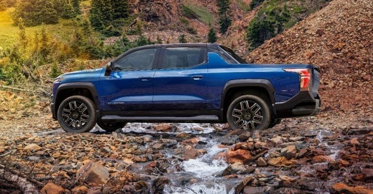 El diseño futurista de la Chevrolet Silverado EV