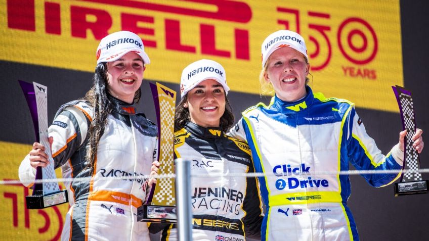 Dominación total: Chadwick se corona en la W Series por quinta ocasión consecutiva