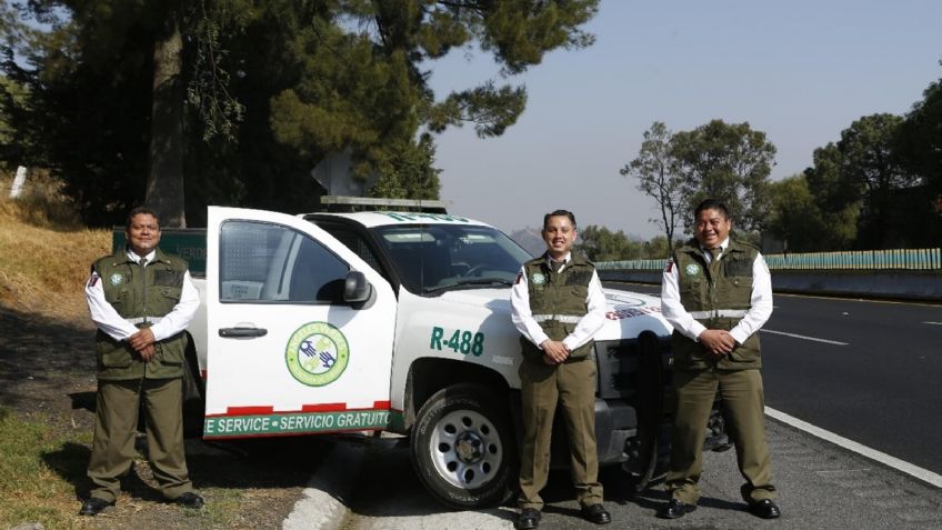 Ellos son los Ángeles Verdes, guardianes de las carreteras en México