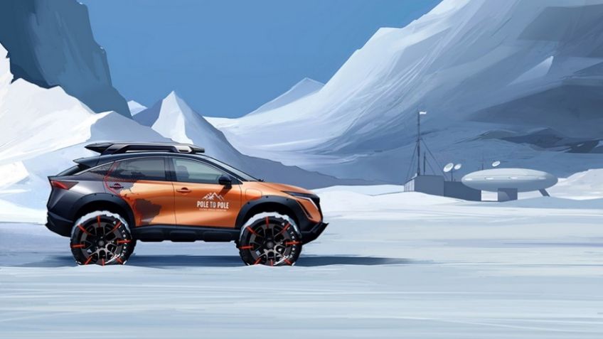 La Nissan Ariya irá del Polo Norte al Polo Sur en 2023
