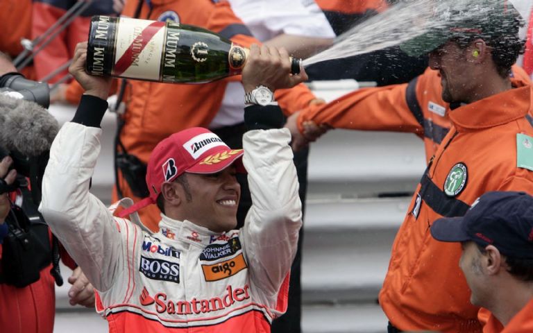 Lewis Hamilton Mónaco 2008